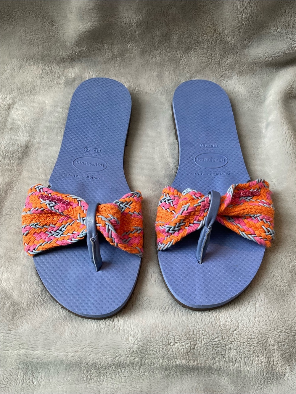 NWOT Havaianas You St. Tropez Mesh Sandals